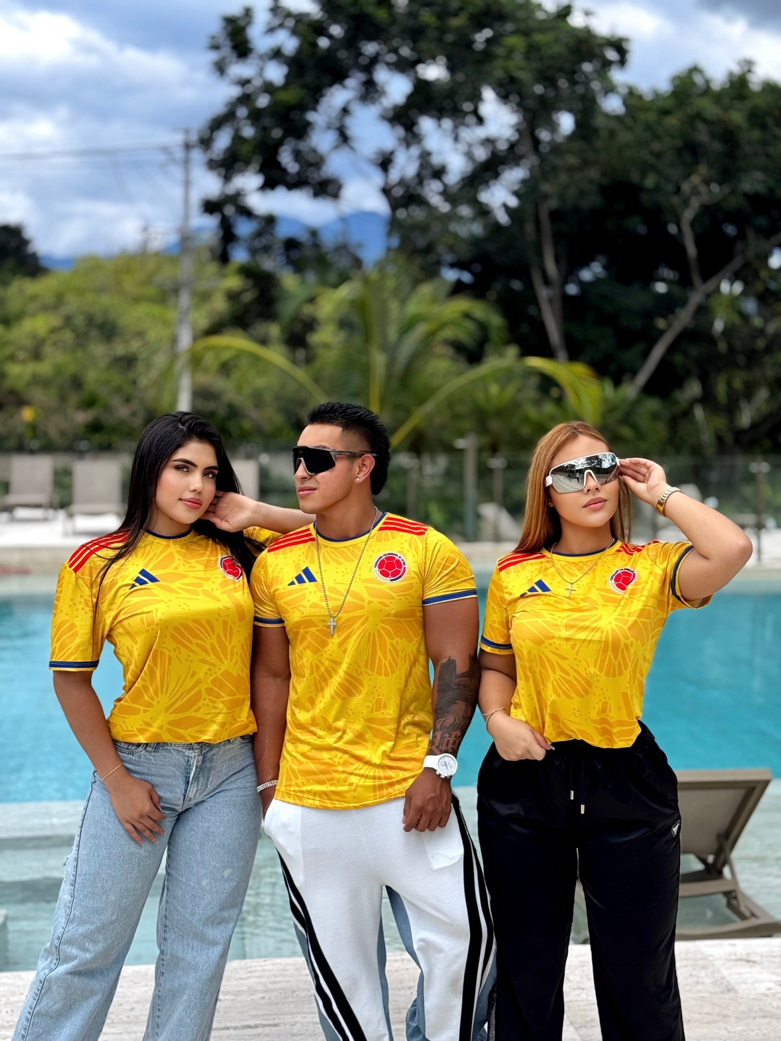 Camisa replica seleccion colombia + caja